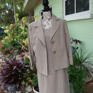 Dress with matching jacket